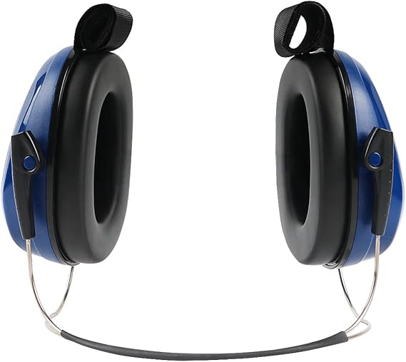 GREEN DEVIL Hearing Protection Ear Muffs SNR 27dB/NRR 22dB Noise Reduction Earmuff Head Band/Helmet Mounted/Behind The Head
