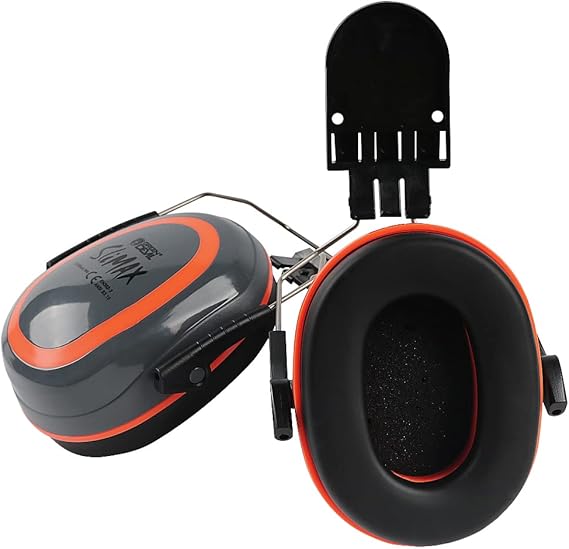 GREEN DEVIL Hearing Protection Ear Muffs SNR 27dB/NRR 22dB Noise Reduction Earmuff Head Band/Helmet Mounted/Behind The Head