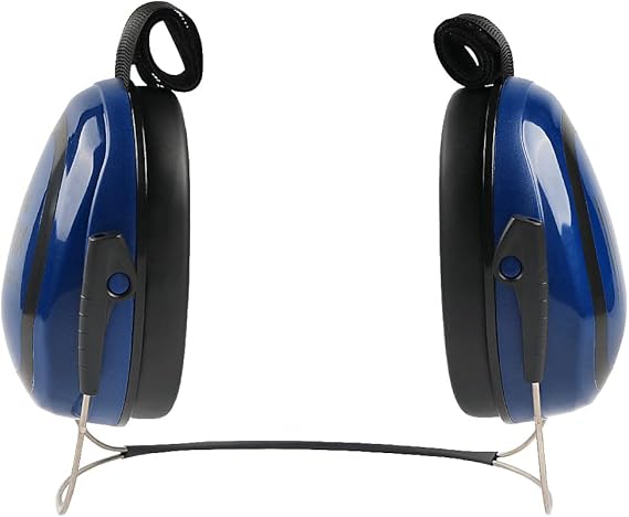 GREEN DEVIL Hearing Protection Ear Muffs SNR 27dB/NRR 22dB Noise Reduction Earmuff Head Band/Helmet Mounted/Behind The Head