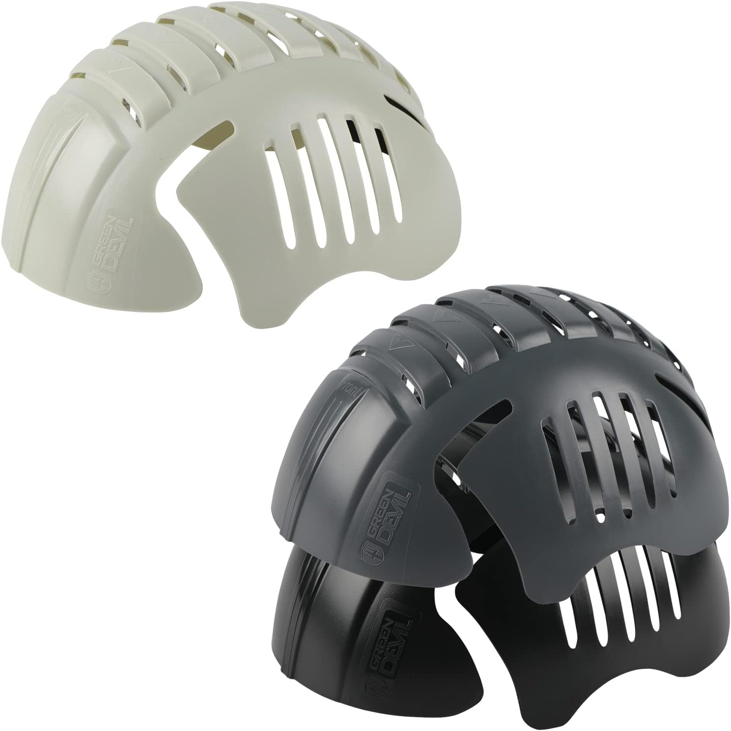 GREEN DEVIL Universal Bump Cap Insert for Baseball Caps Vented Lightweight Safety Bump Hat Insert for Men Women1Pack White