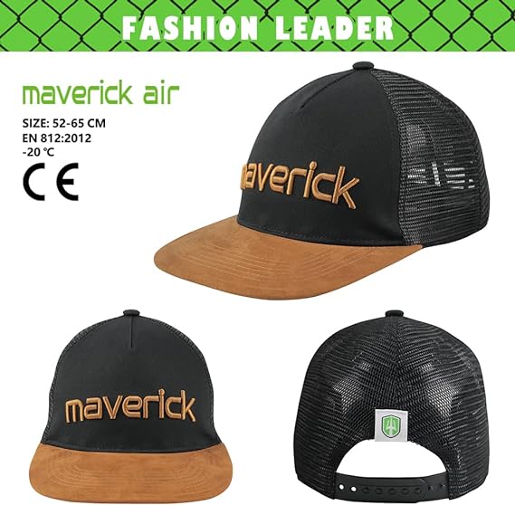 GREEN DEVIL Maverick-Air Safety Bump Cap Baseball Cap Style Head Protection Hard Hat for Men Women Lightweight Breathable