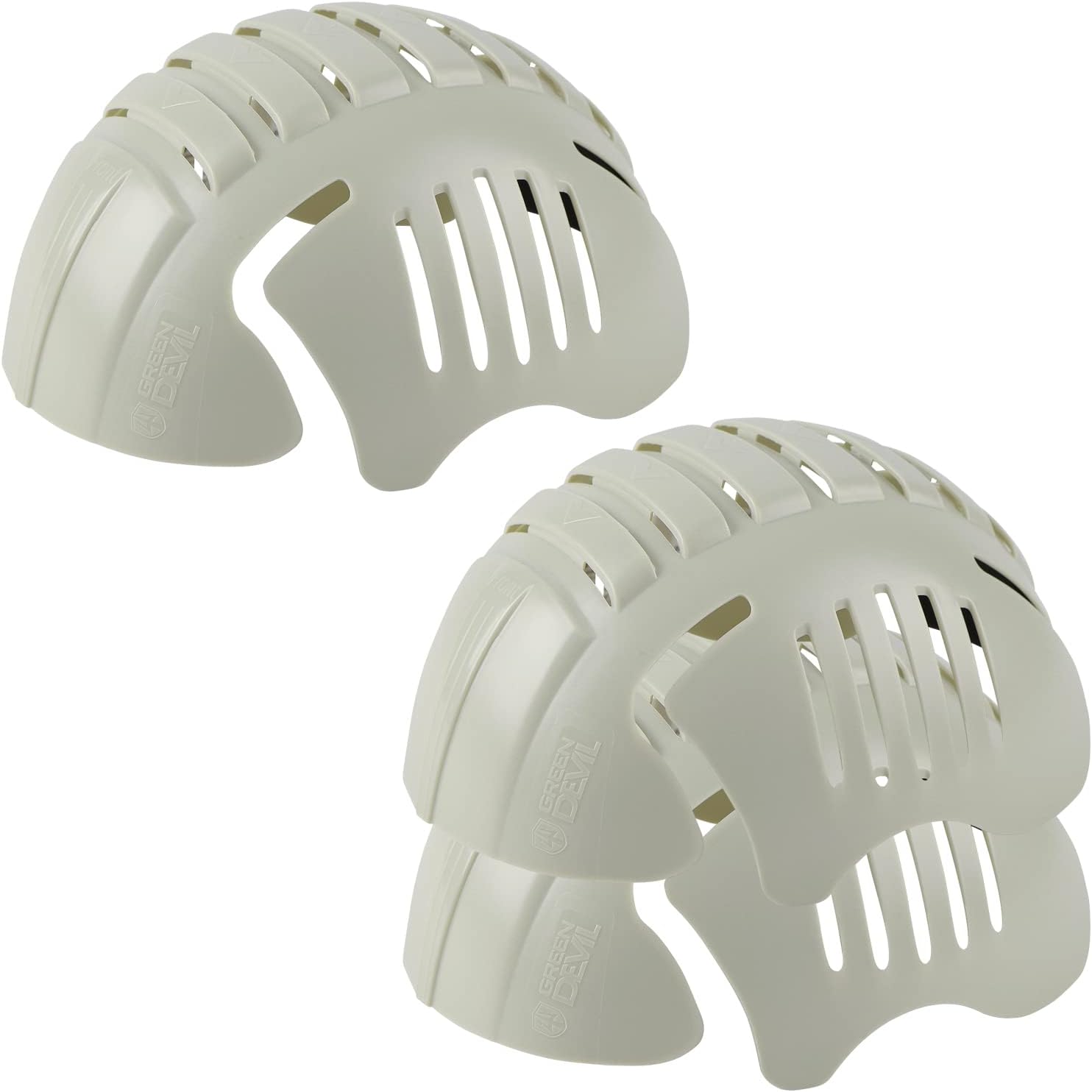GREEN DEVIL Universal Bump Cap Insert for Baseball Caps Vented Lightweight Safety Bump Hat Insert for Men Women1Pack White