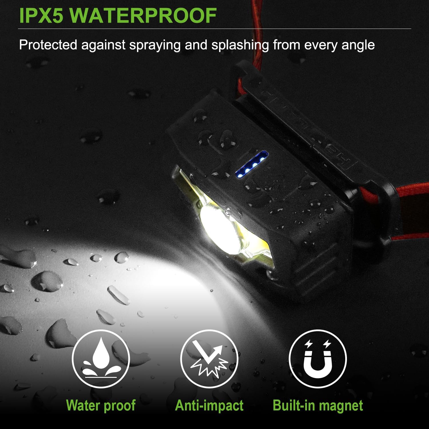 GREEN DEVIL Replacment Headlamp