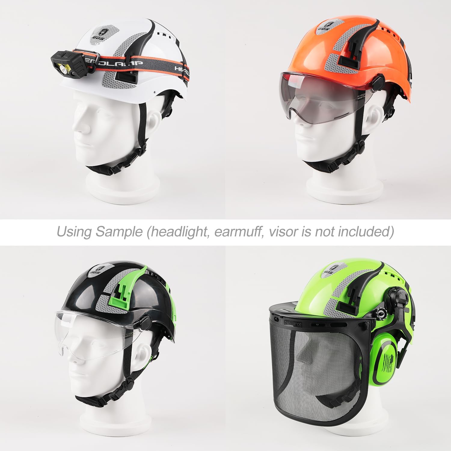 GREEN DEVIL X-Armor Series Hard Hat Vented ABS Work Hardhat for Men Women ANSI Z89.1 Approved Cascos De Construccion Safety Helmet Ideal for Industrial & Construction