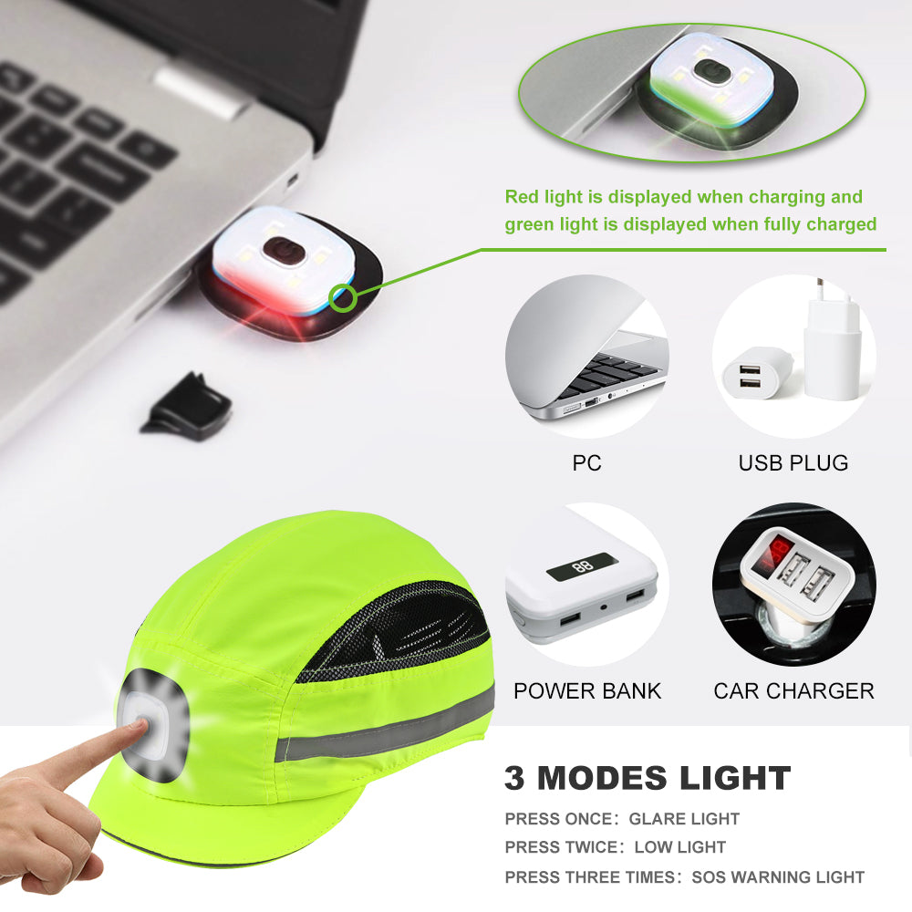 Replacement of bump cap LED light accessories