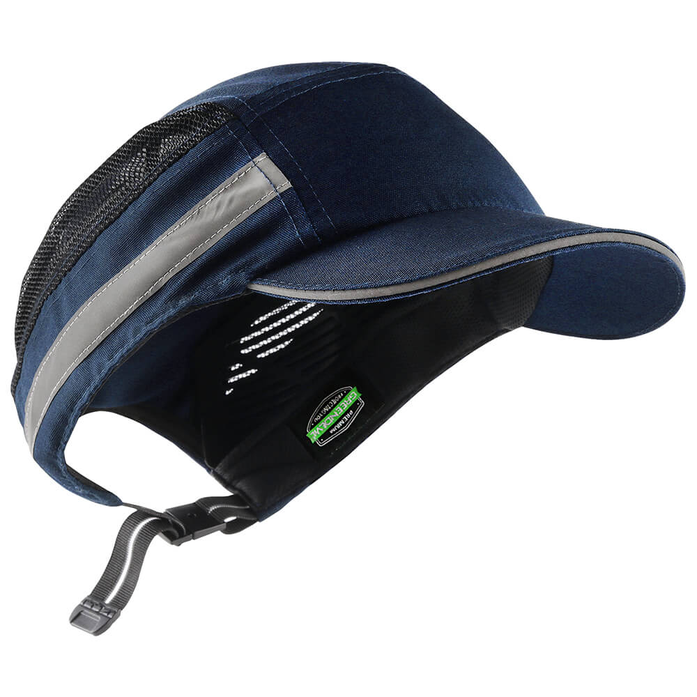 GREEN DEVIL Maverick 5 Series Bump Cap for Safety Short Brim Baseball Cap Style Navy Blue