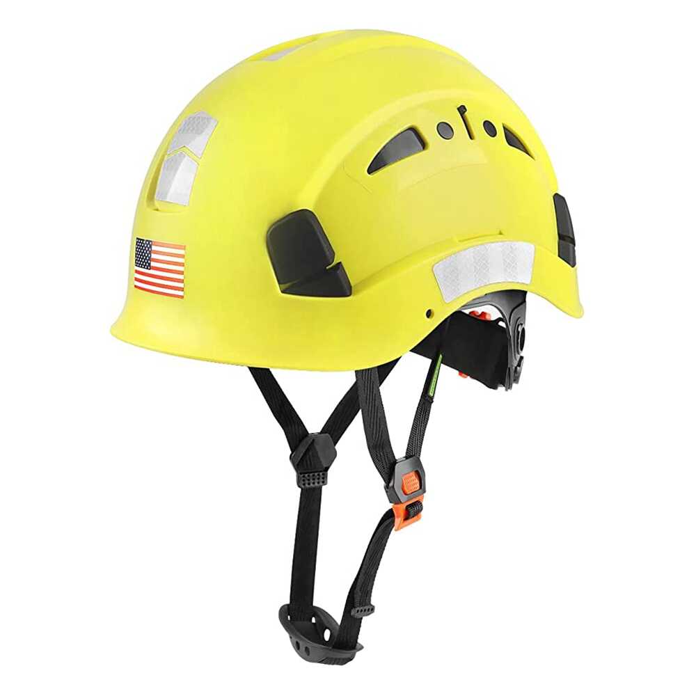GREEN DEVIL Black Color Safety Helmet Hard Hat ANSI Z89.1 Approved