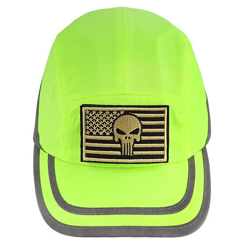 GREEN DEVIL 9292 Series Classic Safety Lime Bump Cap Baseball Hat Style