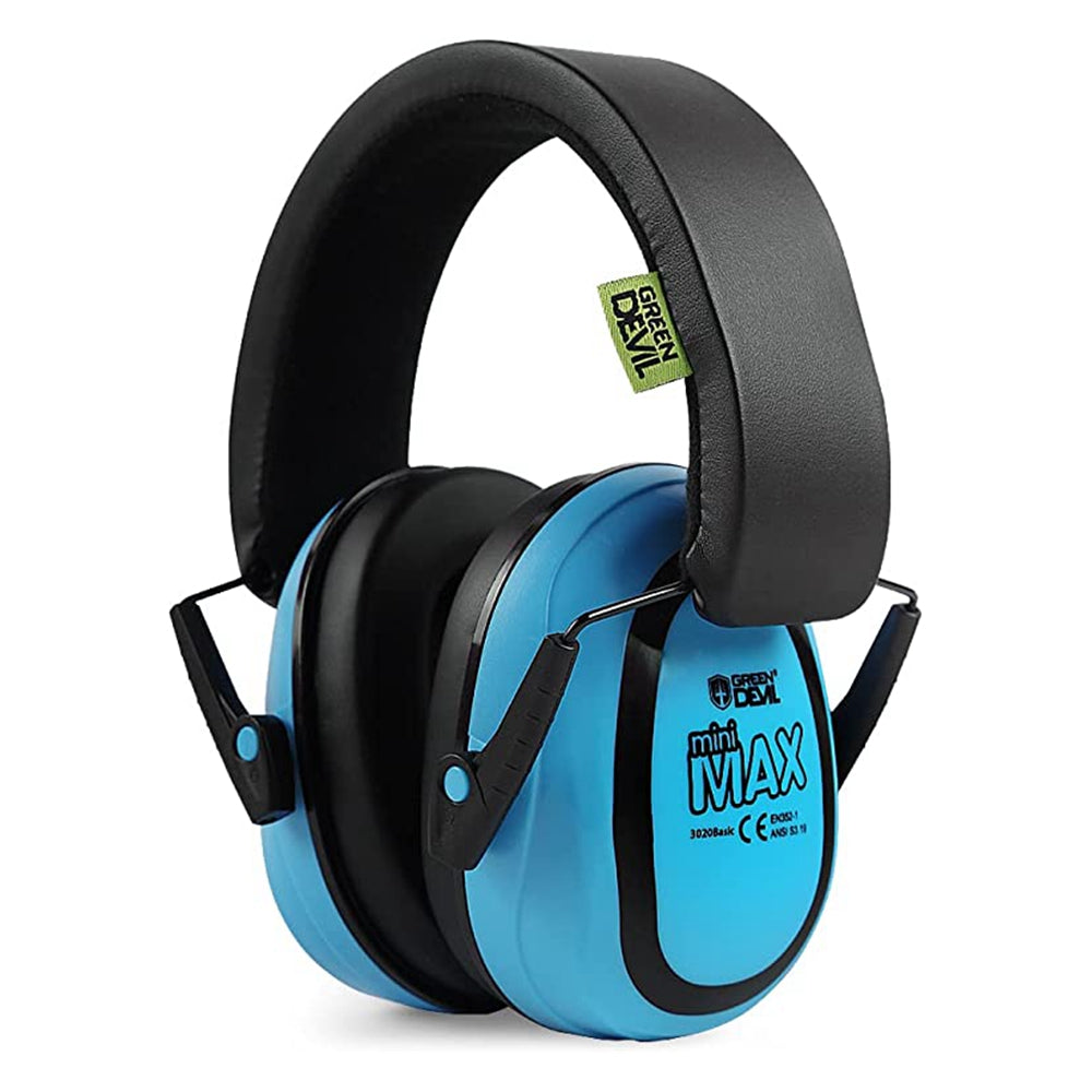 GreenDevil MiniMax Blue Child Earmuff