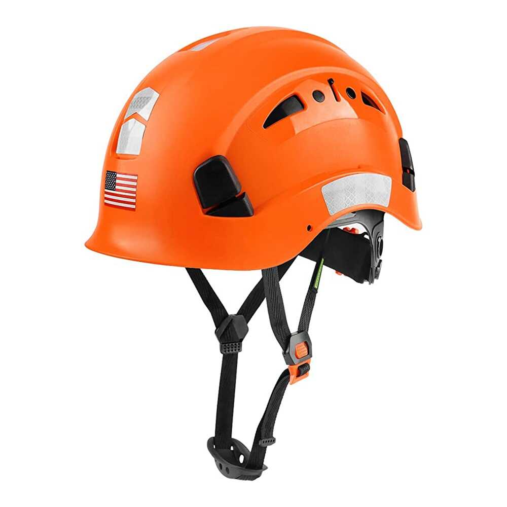 GREEN DEVIL Black Color Safety Helmet Hard Hat ANSI Z89.1 Approved