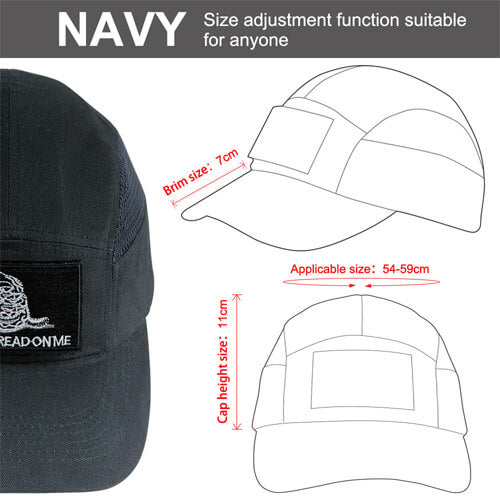 GREEN DEVIL 9292 Series Safety Navy Blue Bump Cap Baseball Hat Style