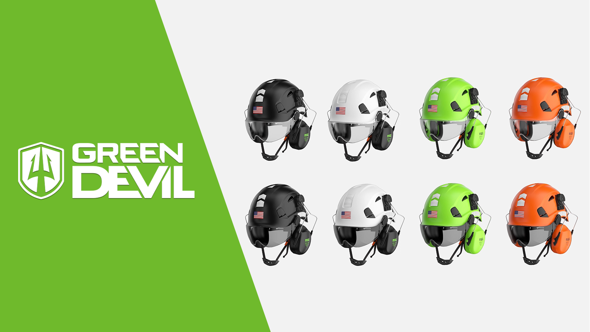 GreenDevil Hard Hat: Maximum Protection and Comfort for Industrial and Construction Workers