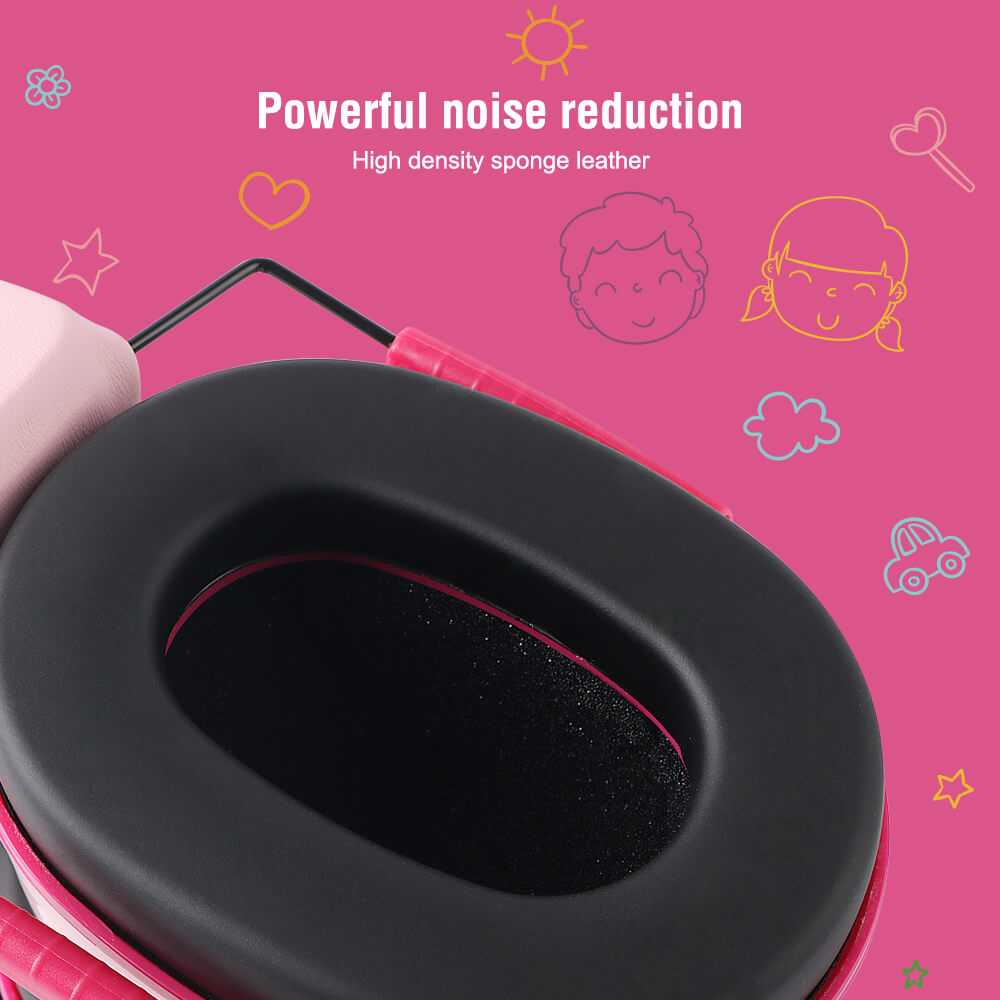 Kids earmuffs ear defender hearing protector powerful noise reduction