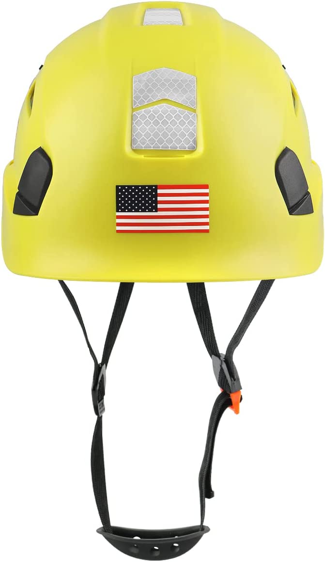GREEN DEVIL Yellow Color Safety Helmet Hard Hat ANSI Z89.1 Approved