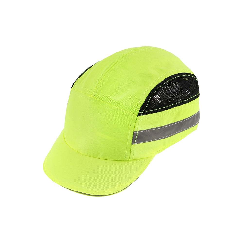 GREEN DEVIL Maverick 5 Series Bump Cap for Safety Short Brim Baseball Cap Style  Lime